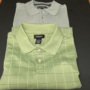 VanHuessen and Timberland Polo Shirt Bundle